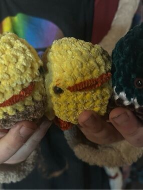 Handmade Plush Chick Amigurumi